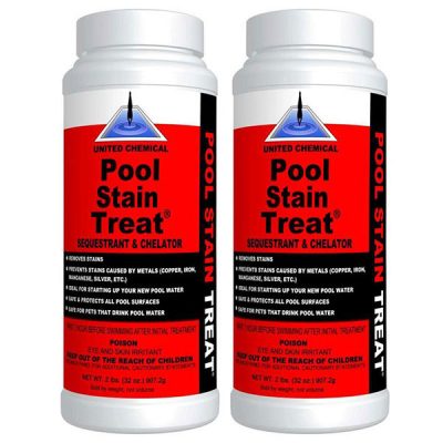 United Chemical Pool Stain Treat 2 lbs. PST-C12 - 2 Pack