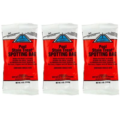 United Chemical Pool Stain Treat Spotting Bag PST-C48 - 3 Pack