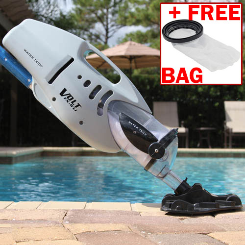 FREE P32X022AP BAG W/COUPON + Volt FX-8Li Cordless Rechargeable Swimming Pool Spa Vacuum 34000KL